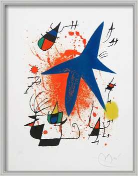 Umjetnički tisak Blue Star, 1972