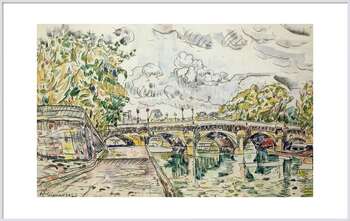 Poster The Pont Neuf, Paris, 1927