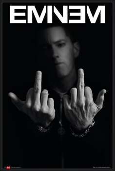 Uokvireni plakat Eminem - Fingers