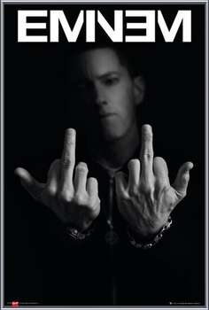 Uokvireni plakat Eminem - Fingers