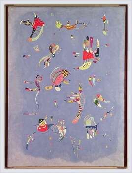 Uokvireni plakat Wassily Kandinsky - Sky Blue