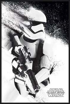 Uokvireni plakat Star Wars Episode VII: The Force Awakens - Stormtrooper Paint